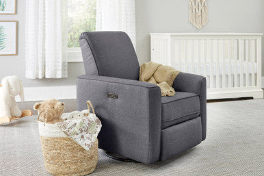 Swivel Power Reclining Glider in Stone N7243
