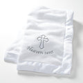 Baptism Christening Baby Blanket B4624
