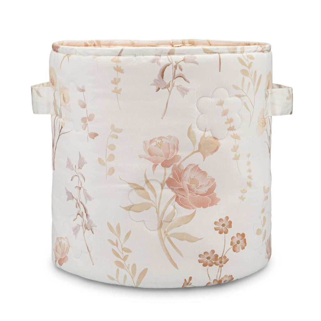 Violet Quilted Nursery Storage Bin R610222