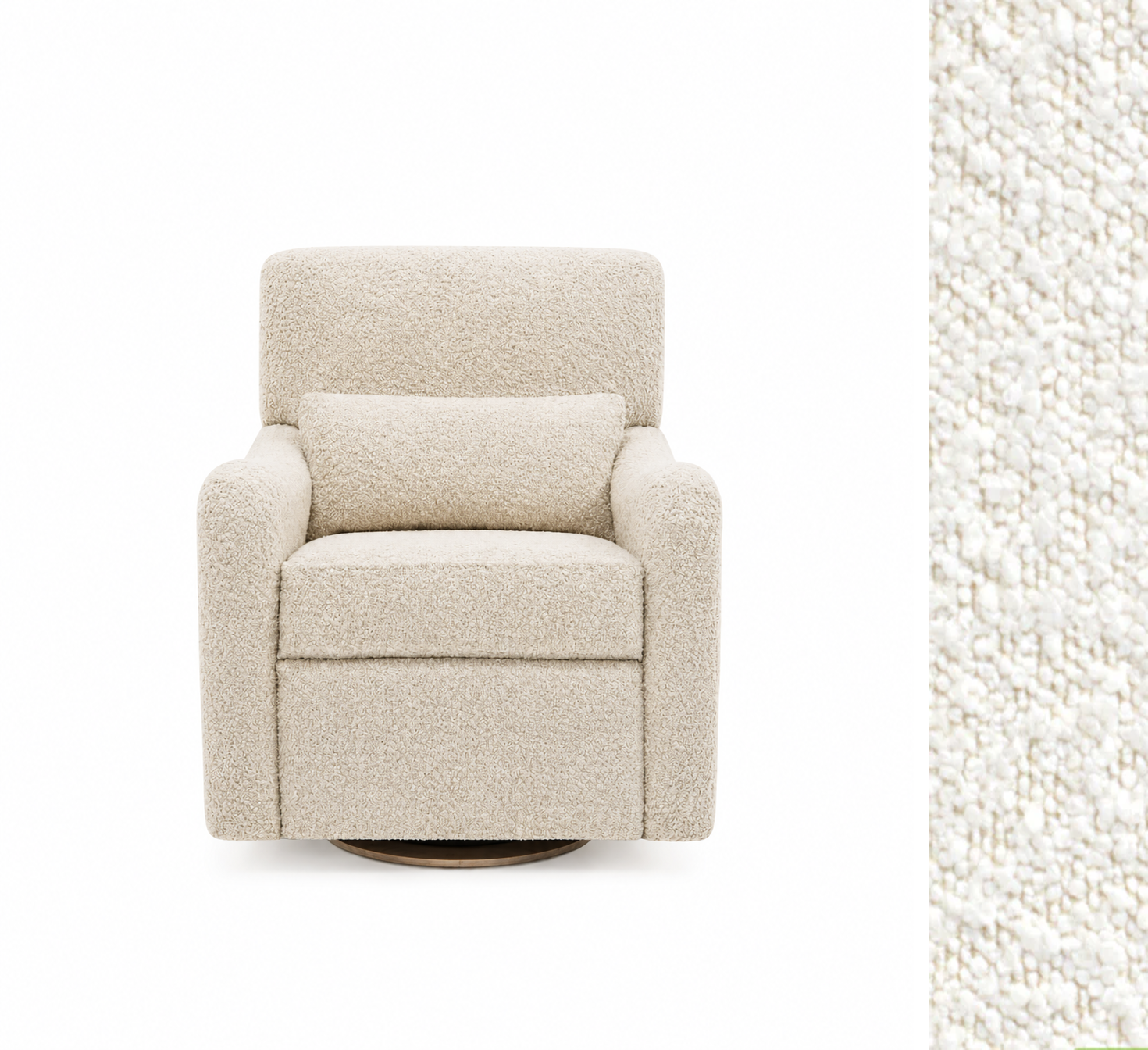 Teddy Power Gliding Swivel Nursery Recliner G737