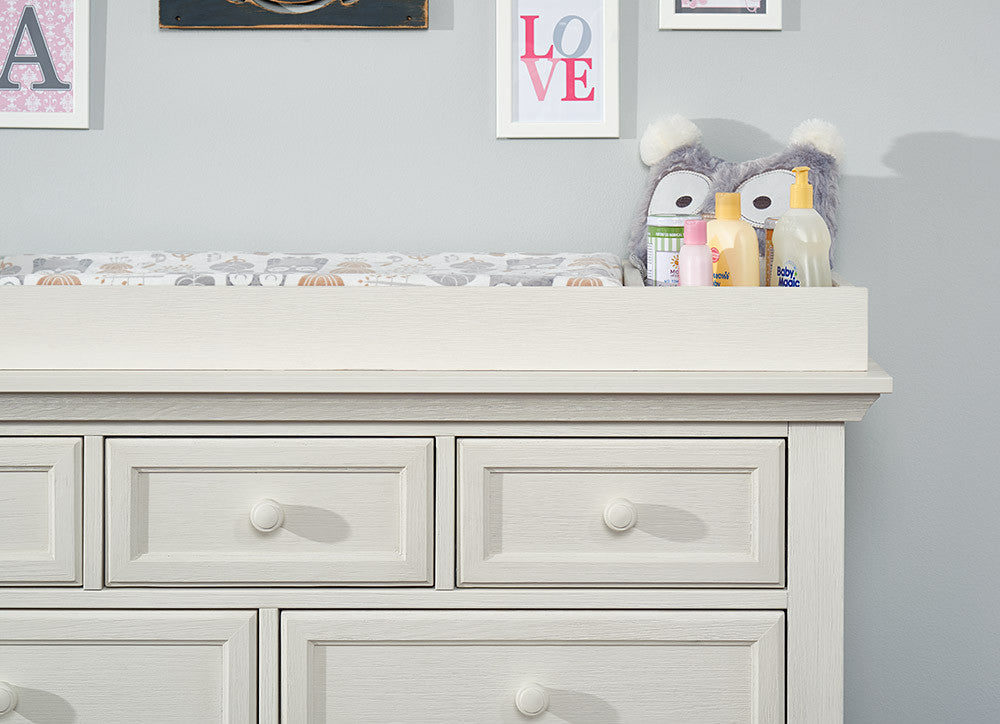 Vintage White Baby Changing Topper A79028
