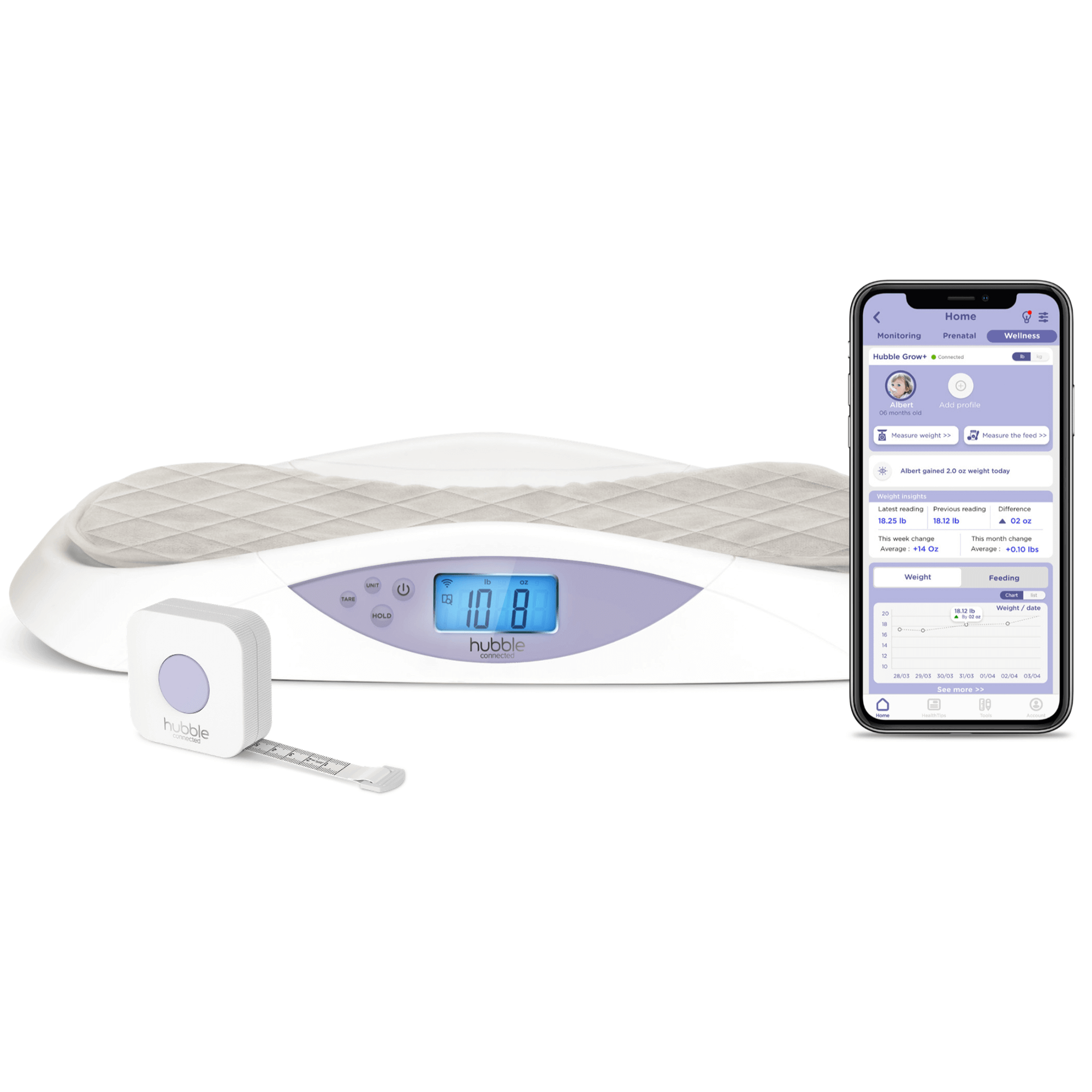 Baby Scale with Smart Growth Tracking N551378