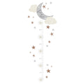 Toddler Growth Chart Wall Decal with Moon and Stars B2487