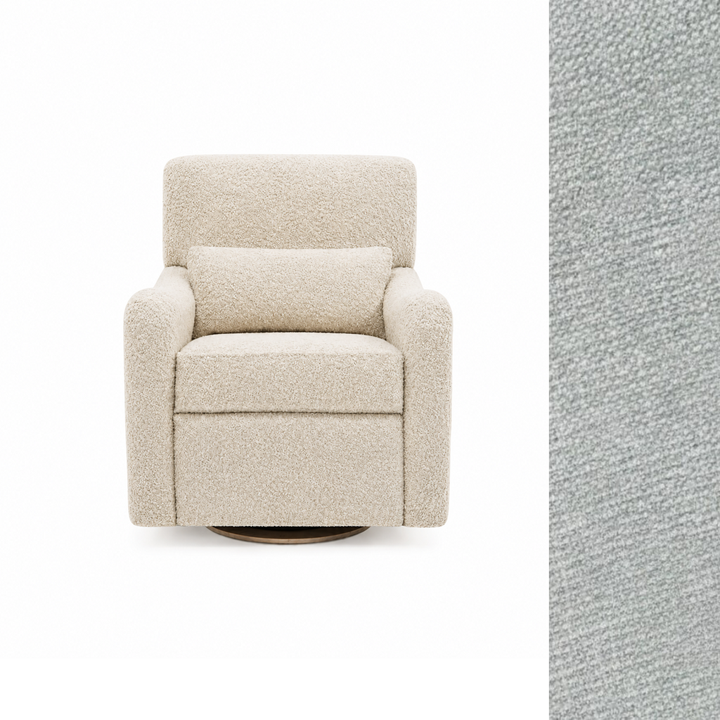Teddy Power Gliding Swivel Nursery Recliner G737