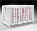 White Crib with Mini Rail M62352