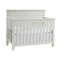 4-in-1 Convertible Crib - Rustic White P7007