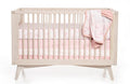 Woven Cotton Band Crib Skirt J106944
