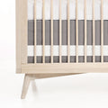 Woven Cotton Band Crib Skirt X547469
