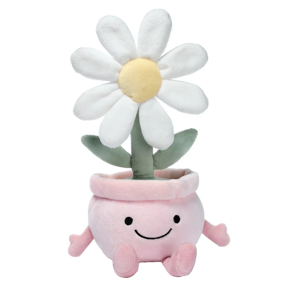 Poseable Flower Pot Plush Stuffed Animal Toy - 11 Inch D63822