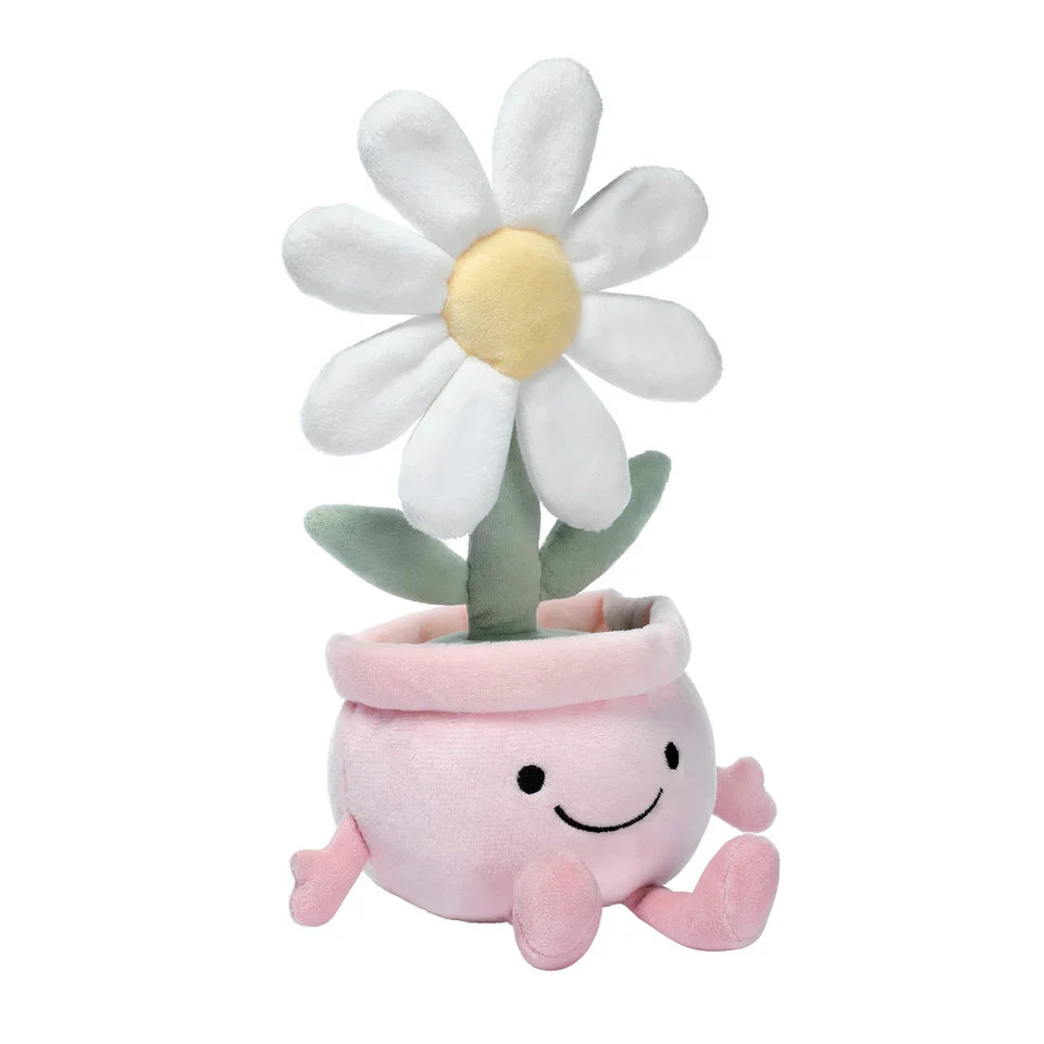 Poseable Flower Pot Plush Stuffed Animal Toy - 11 Inch D63822
