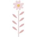 Daisy Flower Growth Chart Wall Decals R901