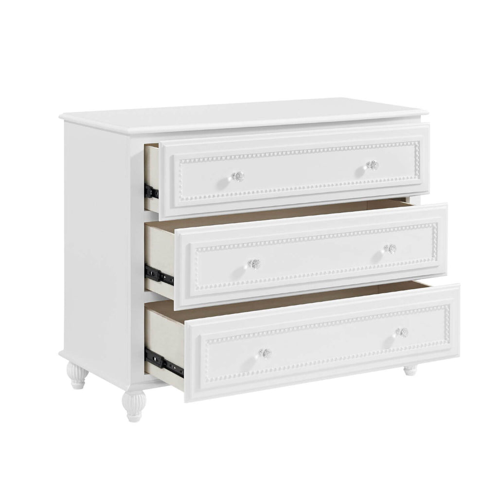 3 Drawer Dresser - White U611533