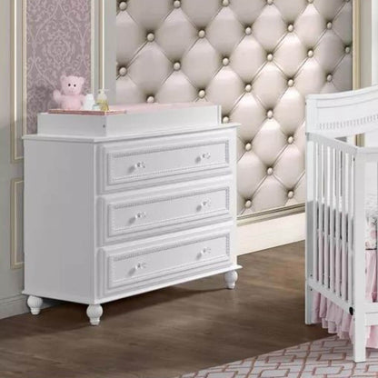 Baby Changing Topper for 3 Drawer - White T241