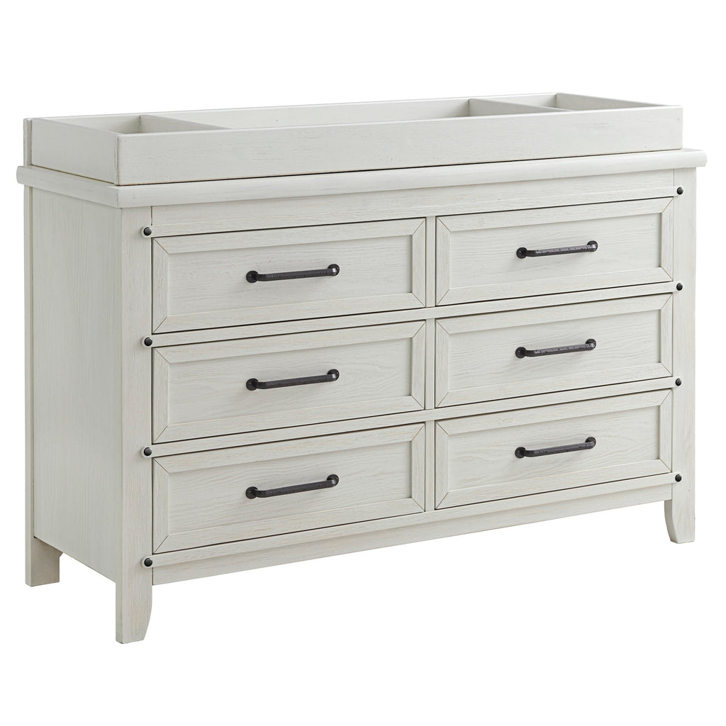 Changing Topper - Rustic White T637