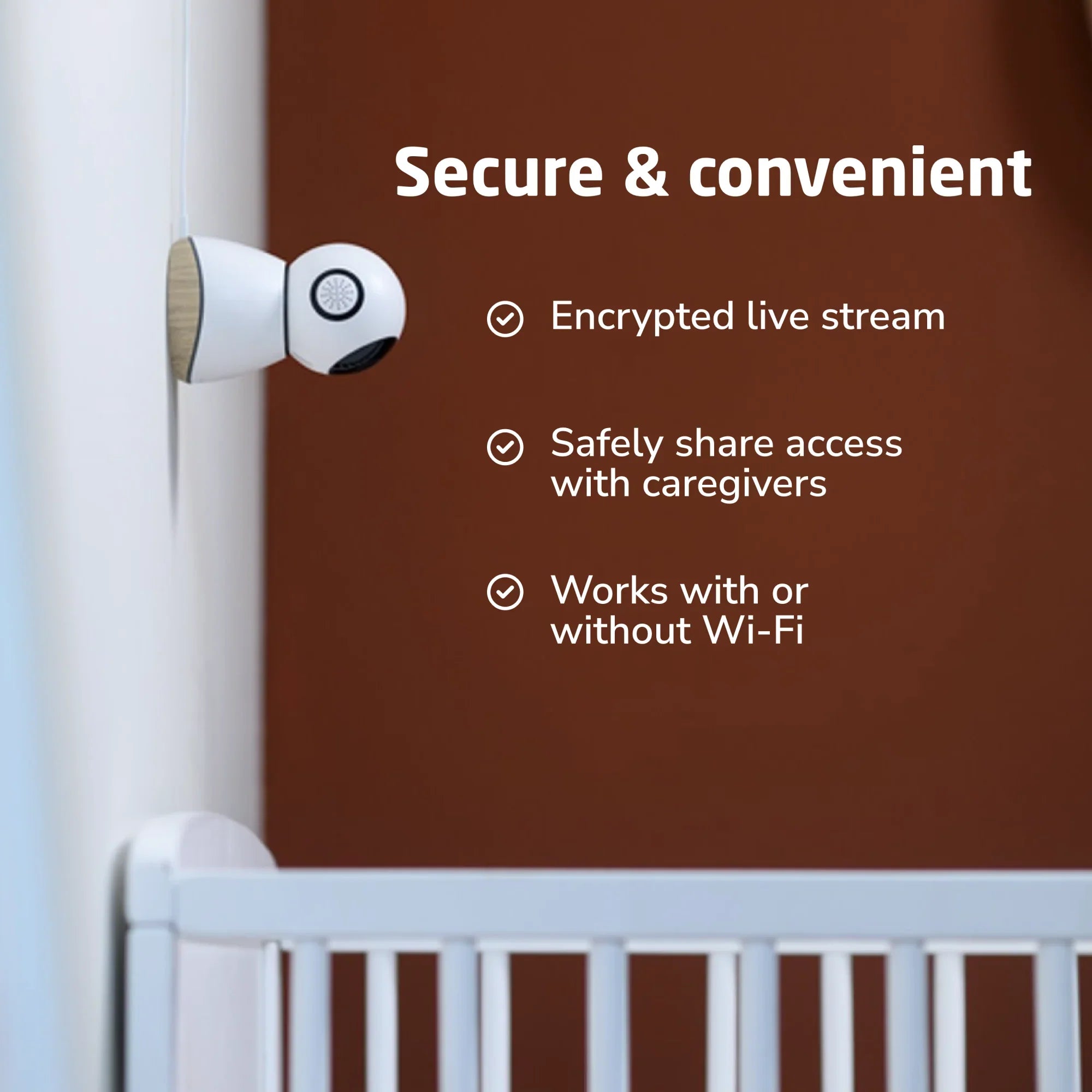 360° Baby Monitor - White S100984