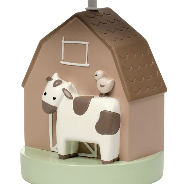 Farmyard Friends Tabletop Nursery Lamp with Shade R4139
