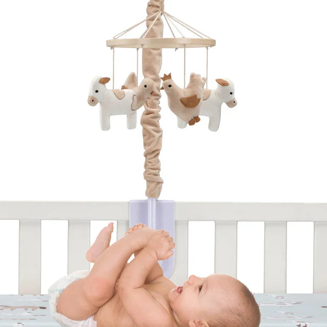 Farmyard Friends Musical Crib Mobile Soother Toy U222