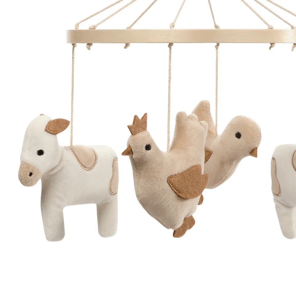 Farmyard Friends Musical Crib Mobile Soother Toy U222