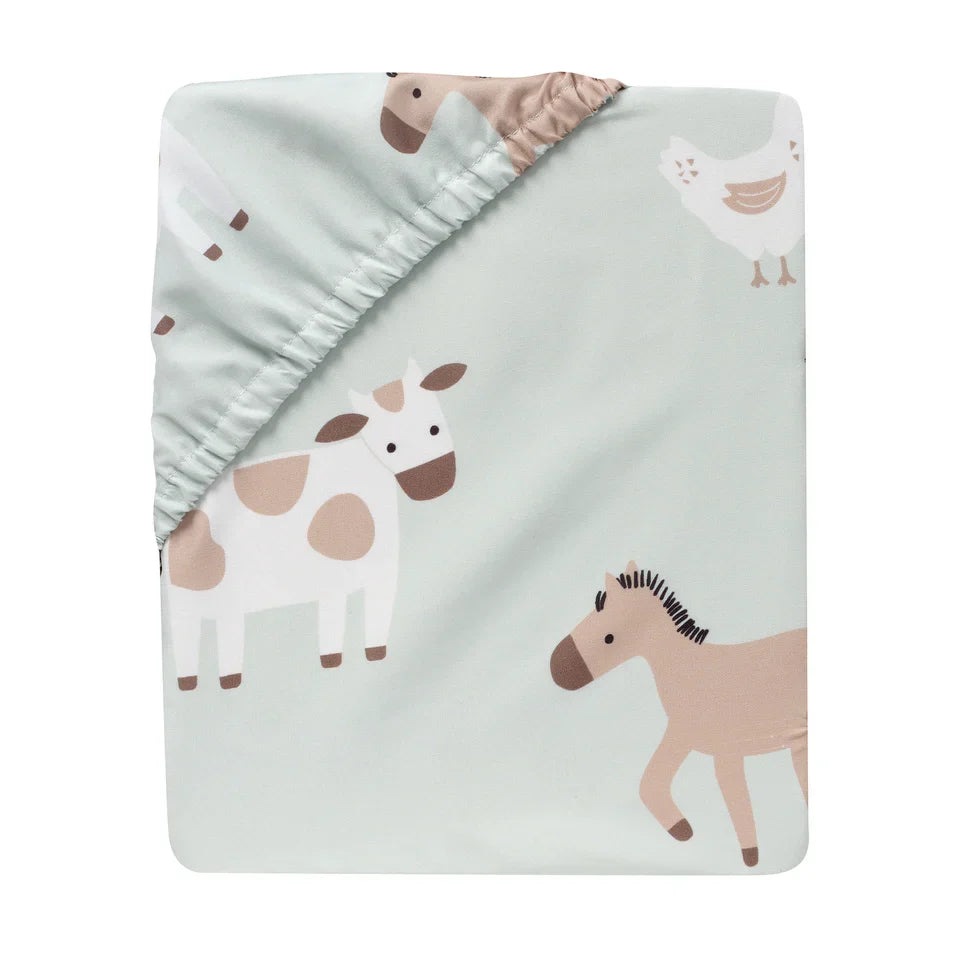 Farmyard Friends 3-Piece Infant Crib Bedding Set J388101