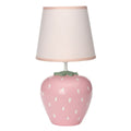 Strawberry Hand-Painted Lamp with Shade J821
