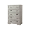 5 Drawer Chest in White Dove T272956
