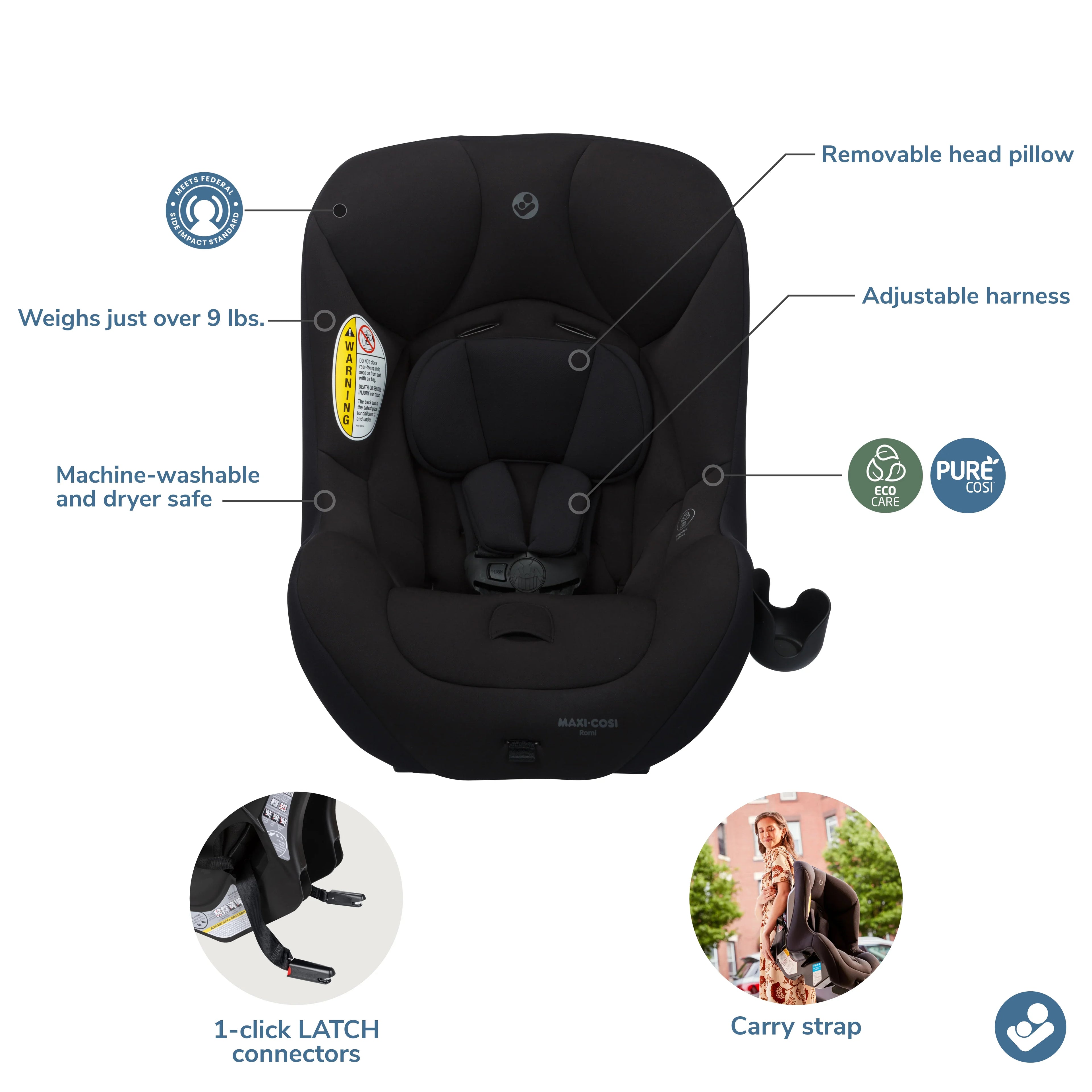 2-in-1 Convertible Car Seat M52927