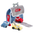Cars & Tow Truck Garage Interactive Plush Playset Toy K511054