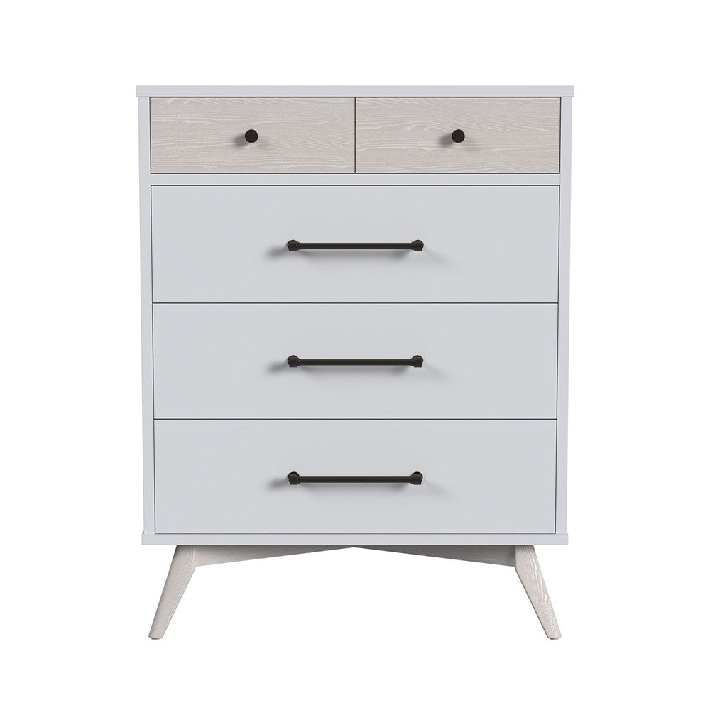 Ash Linen 4 Drawer Chest U897479
