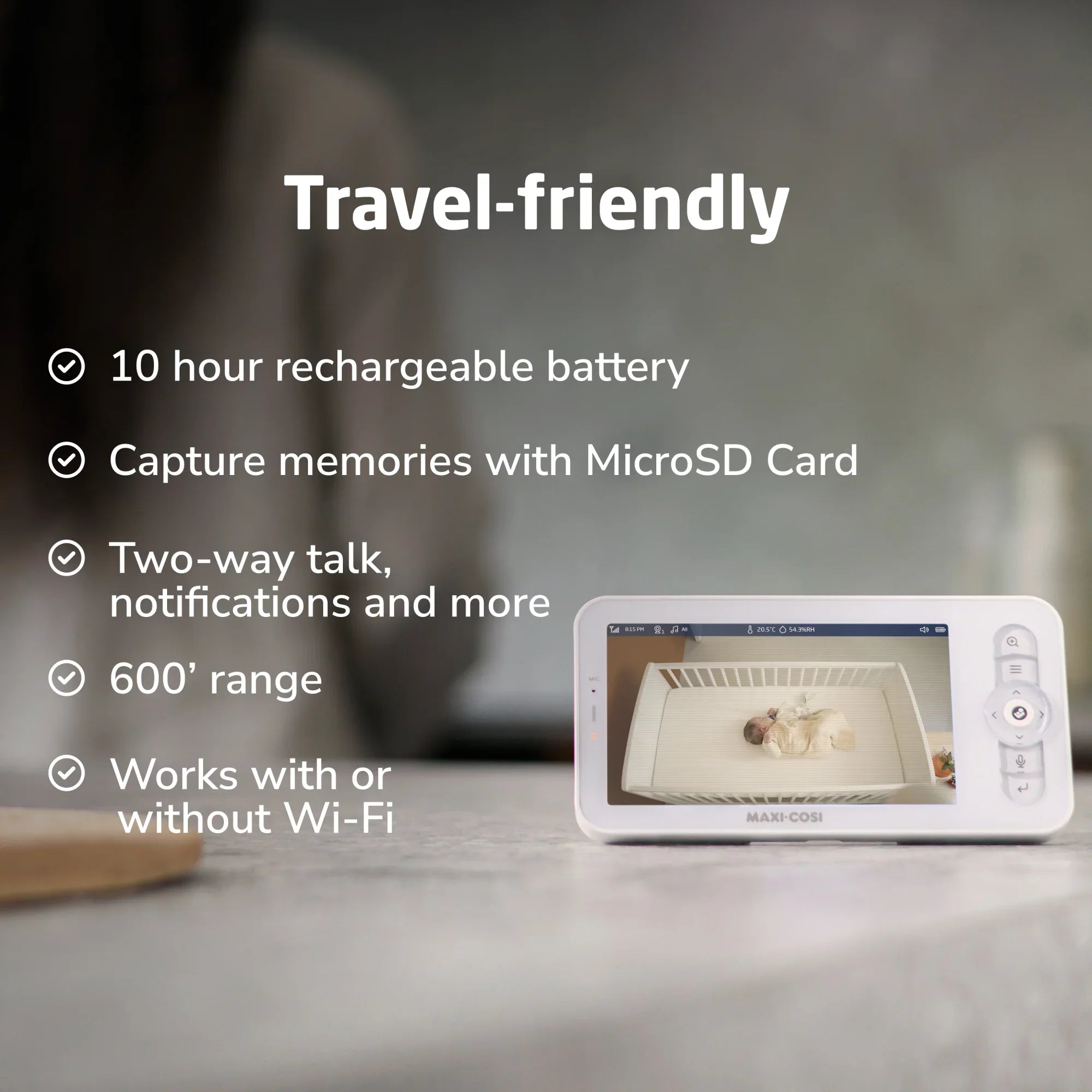 360° Baby Monitor - White S100984