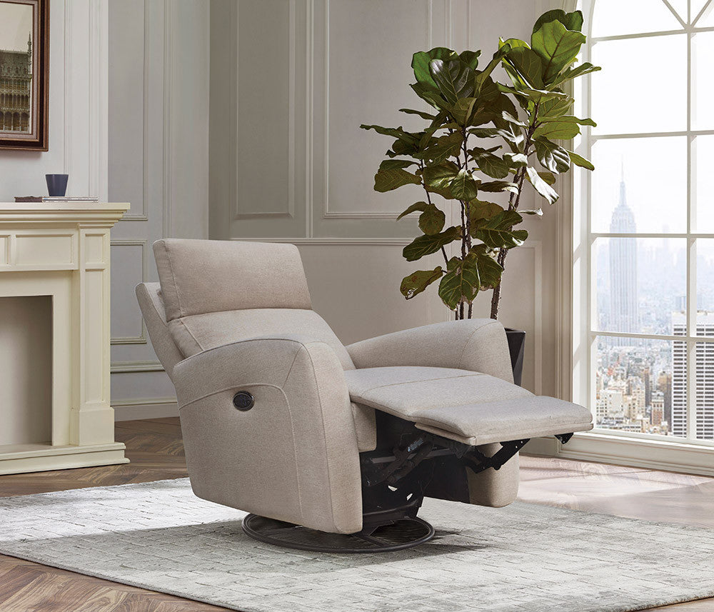 Jordan Glider with Lumbar Support and USB Port, Camel G794