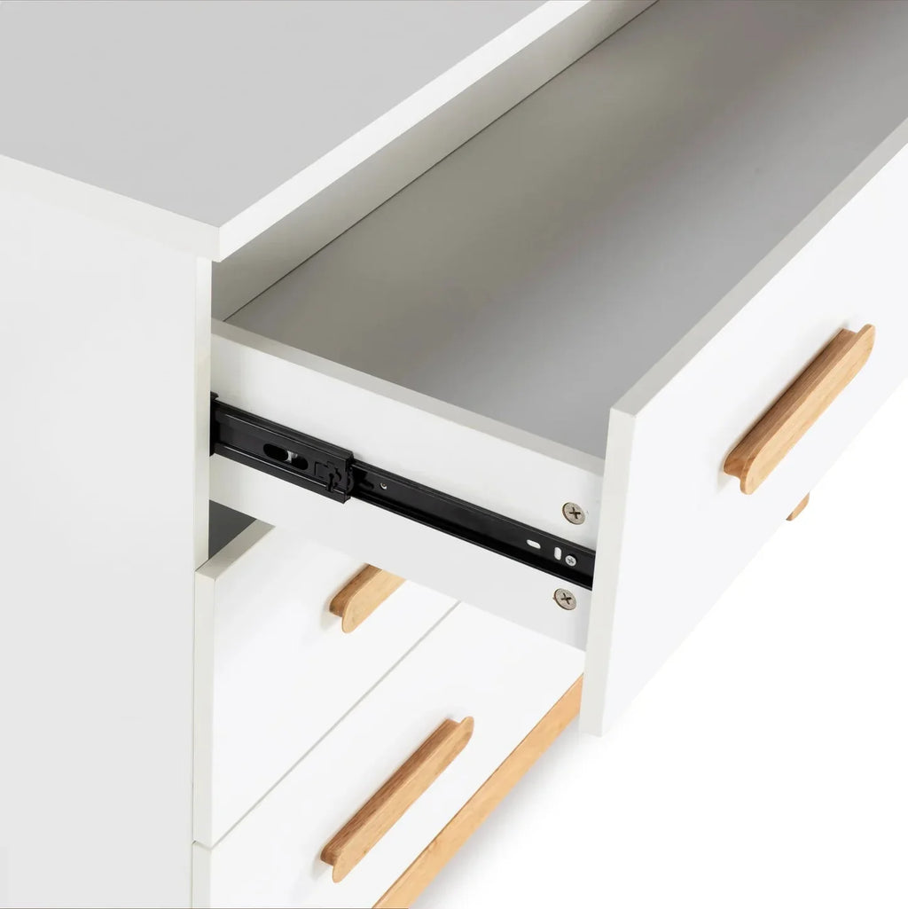 6-drawer Dresser - White/Natural U8113
