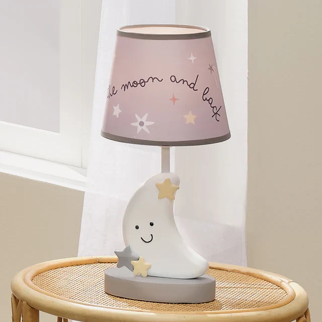 Nursery Lamp with Shade and Bulb Q6775