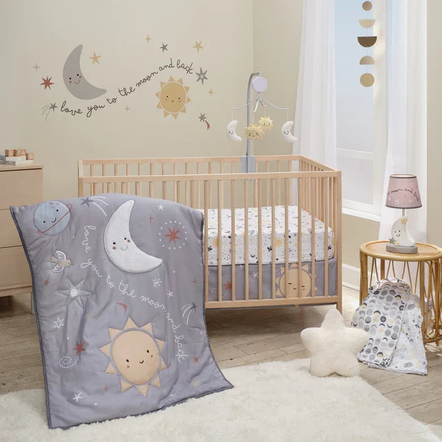 Celestial Moon & Stars Wall Decal Stickers B19048
