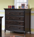 4 Drawer Dresser in Onyx U6774