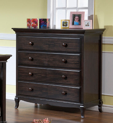4 Drawer Dresser in Onyx U6774