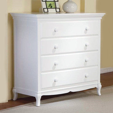 4 Drawer Dresser in White R420624