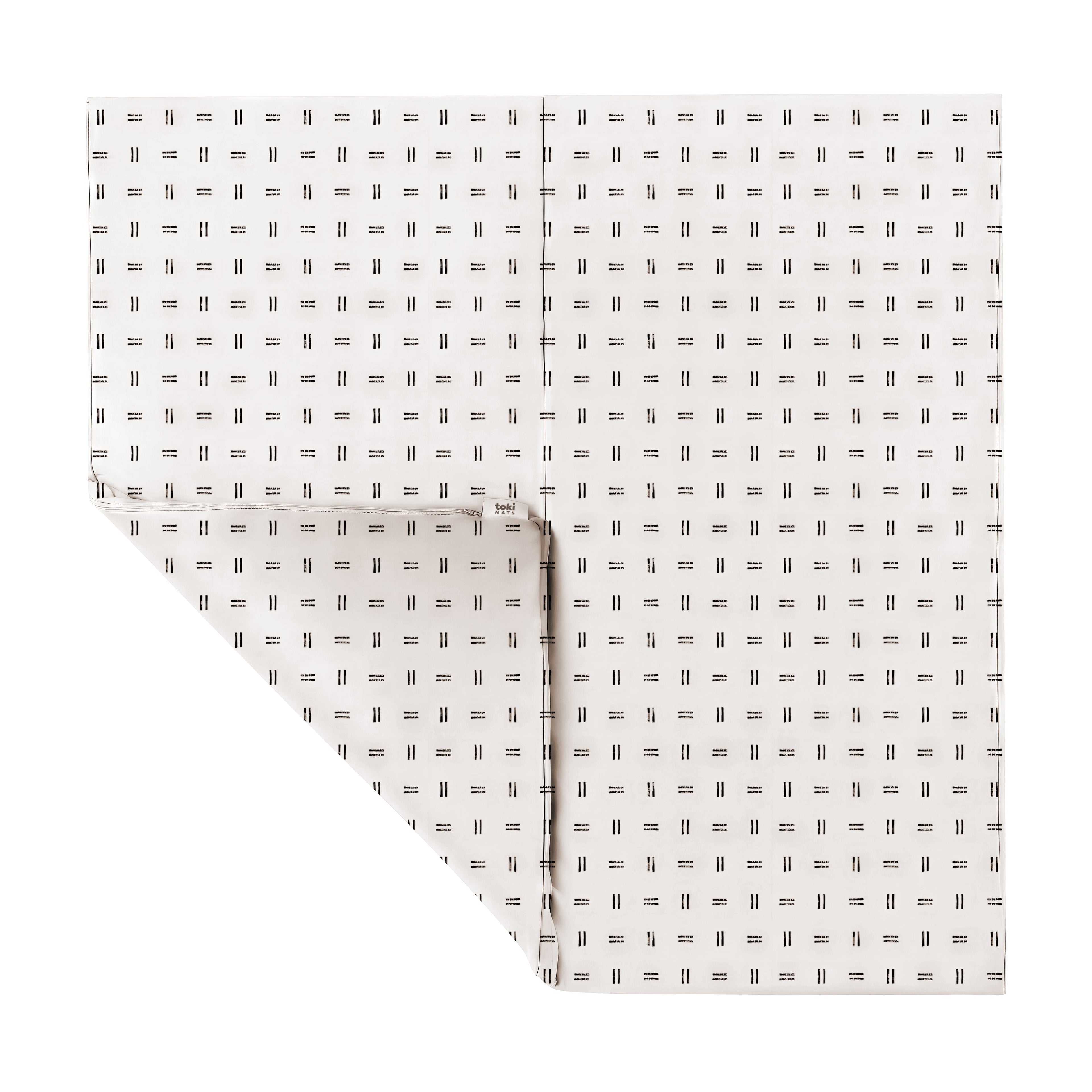 Vegan Leather Mudcloth Mat E68223