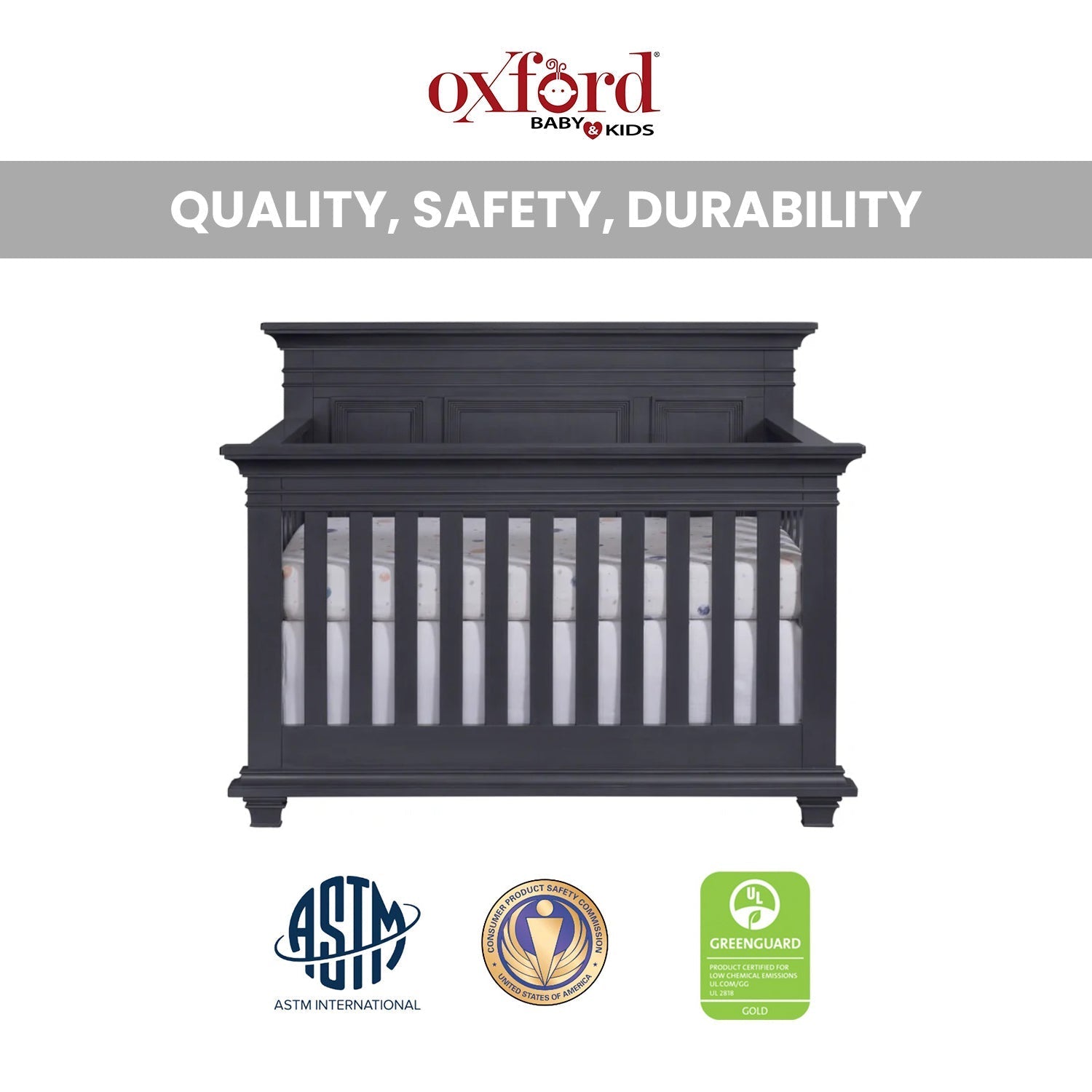 Convertible Crib 4-in-1 V4174