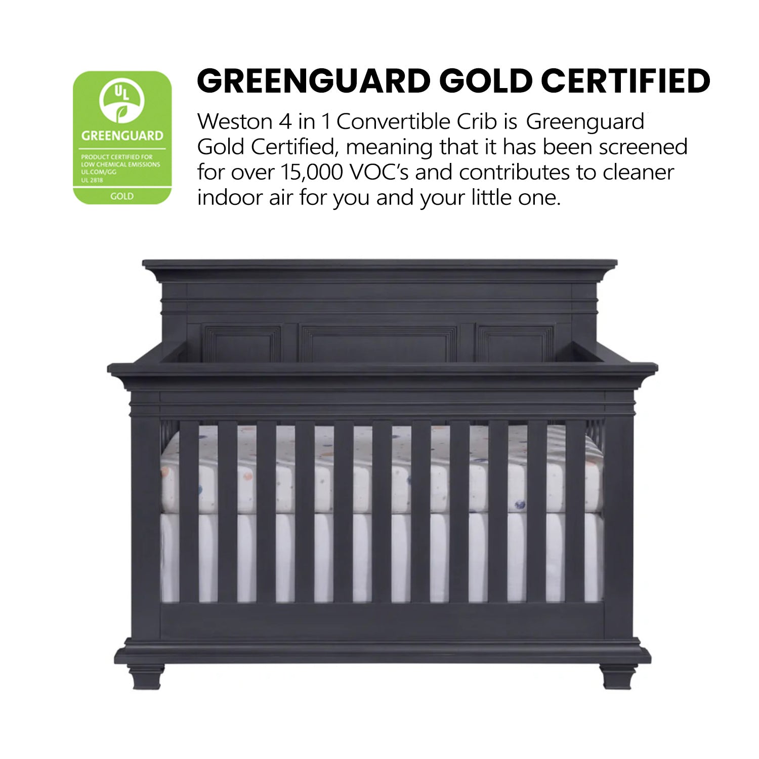 Convertible Crib 4-in-1 V4174