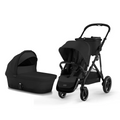 Stroller + Cot Bundle - Moon Black T2472