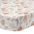 Organic Cotton Baby Crib Bedding Set, 3-Piece Mushroom Meadow D9404