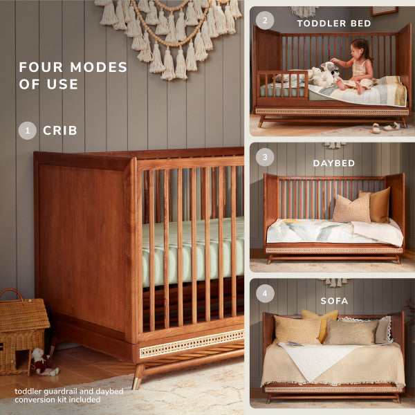Convertible Crib with Toddler Bed and Daybed Conversion Kit O466