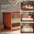 Convertible Crib with Toddler Bed and Daybed Conversion Kit O466