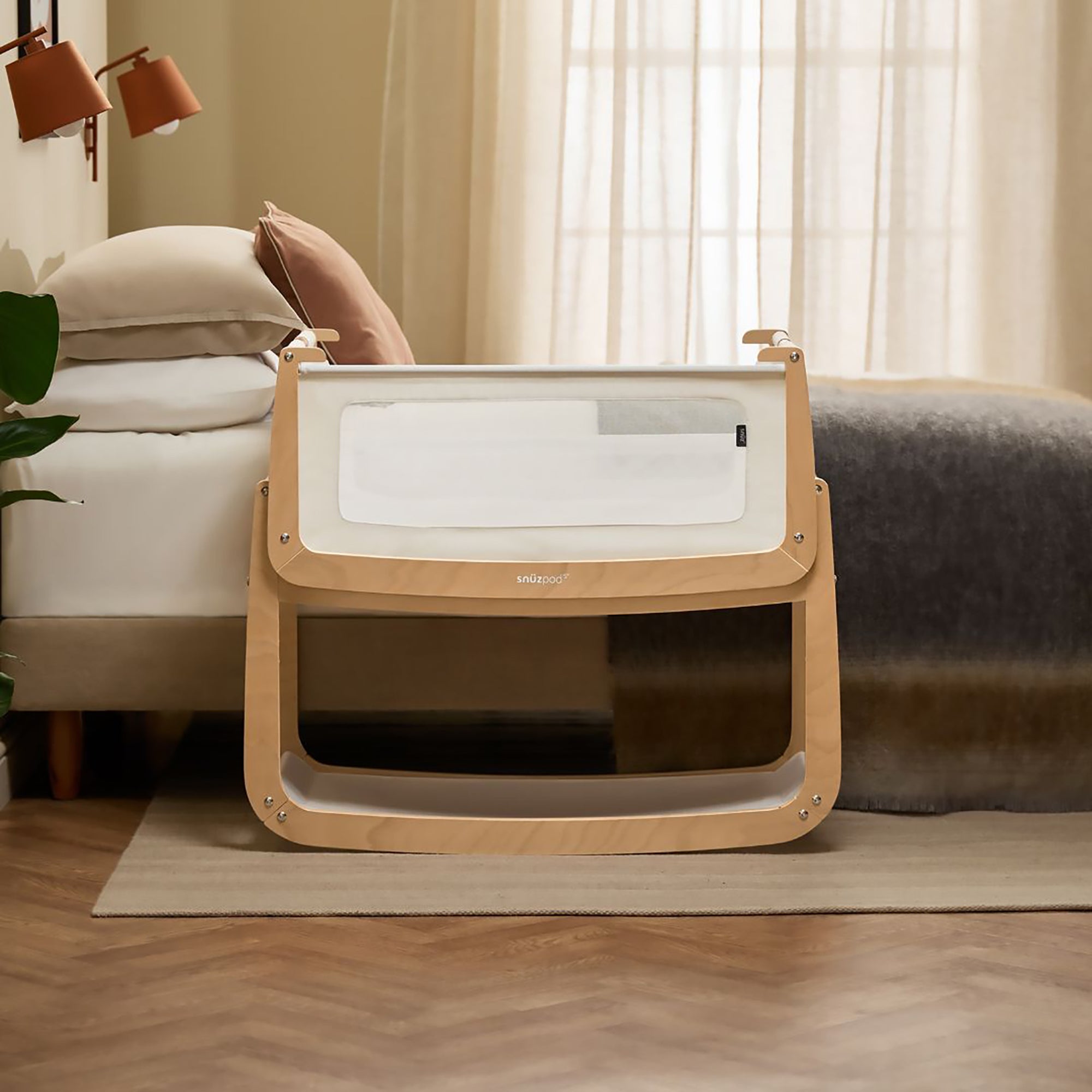 Bedside Bassinet - Natural U65416