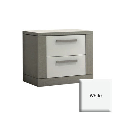 White Nightstand P8175
