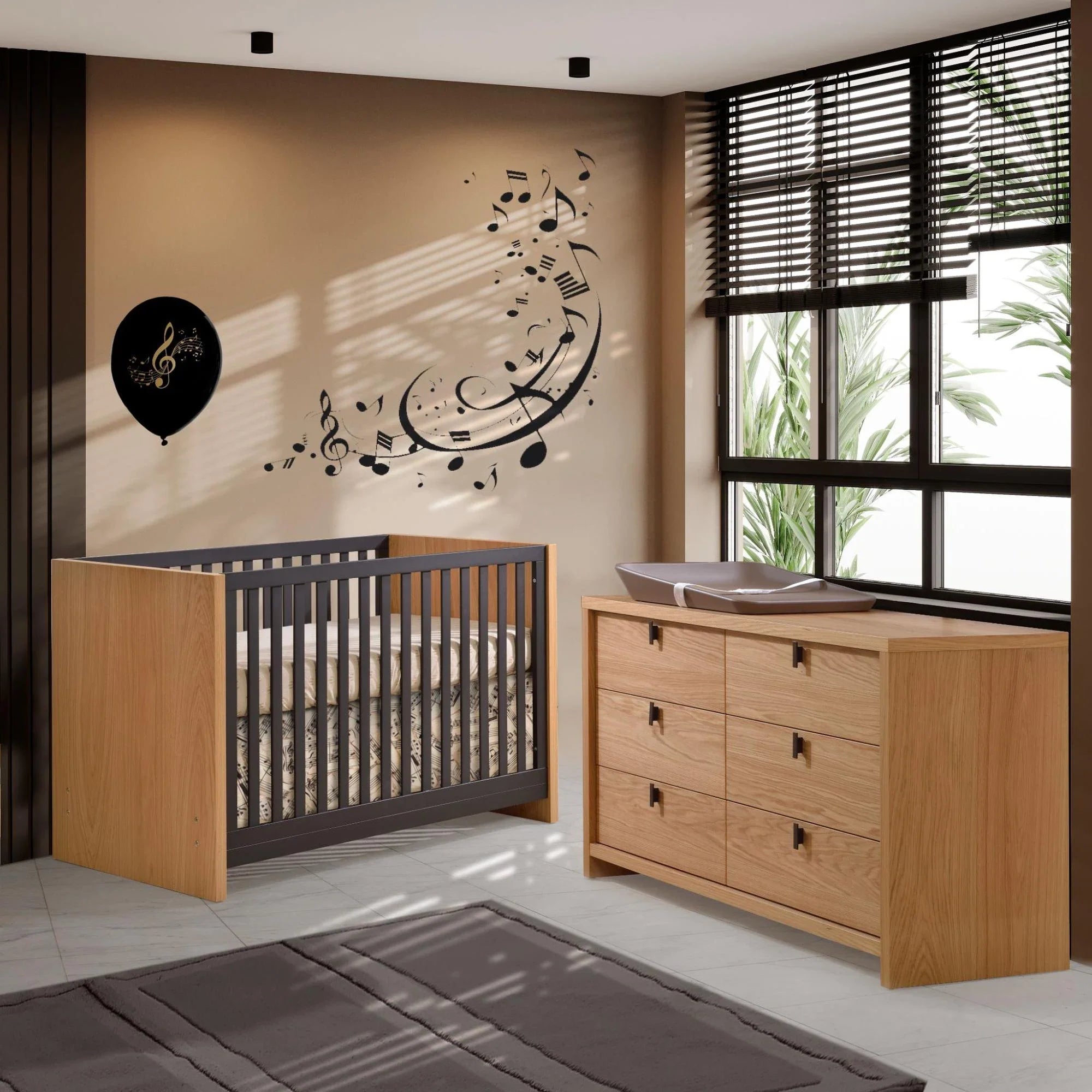 Double Dresser - Natural Oak R628