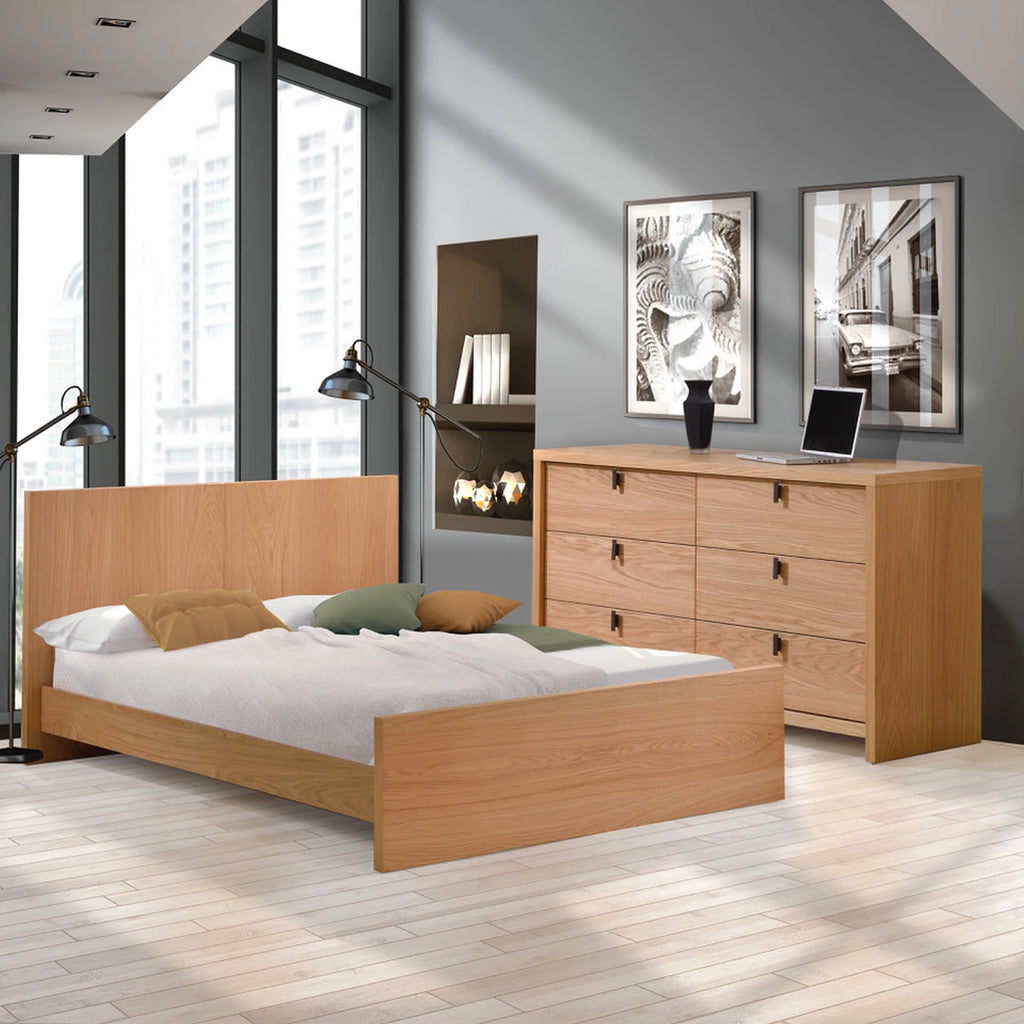 Double Dresser - Natural Oak R628
