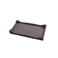 Scalloped Changing Tray in Oil Grey R259