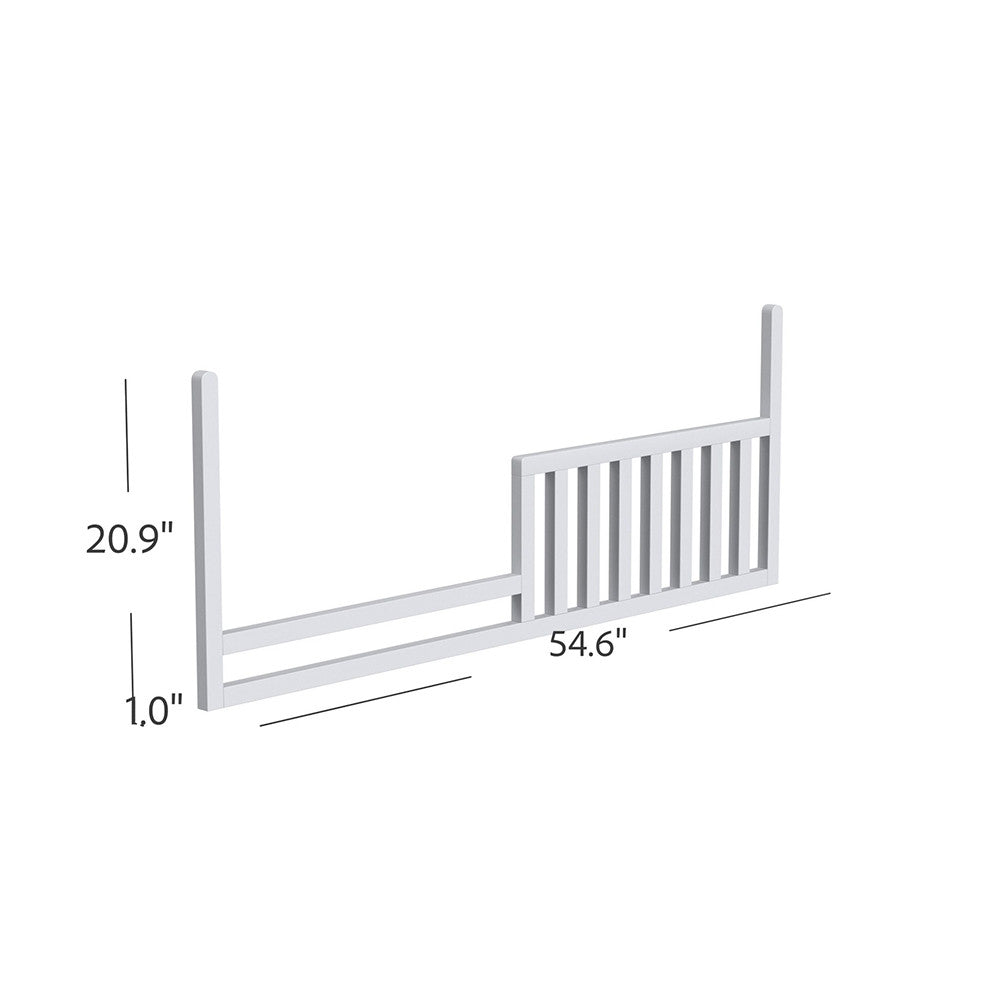 Convertible Toddler Rail in Ash Linen M930