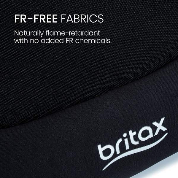 Backless Booster Car Seat – Raven Black V6449